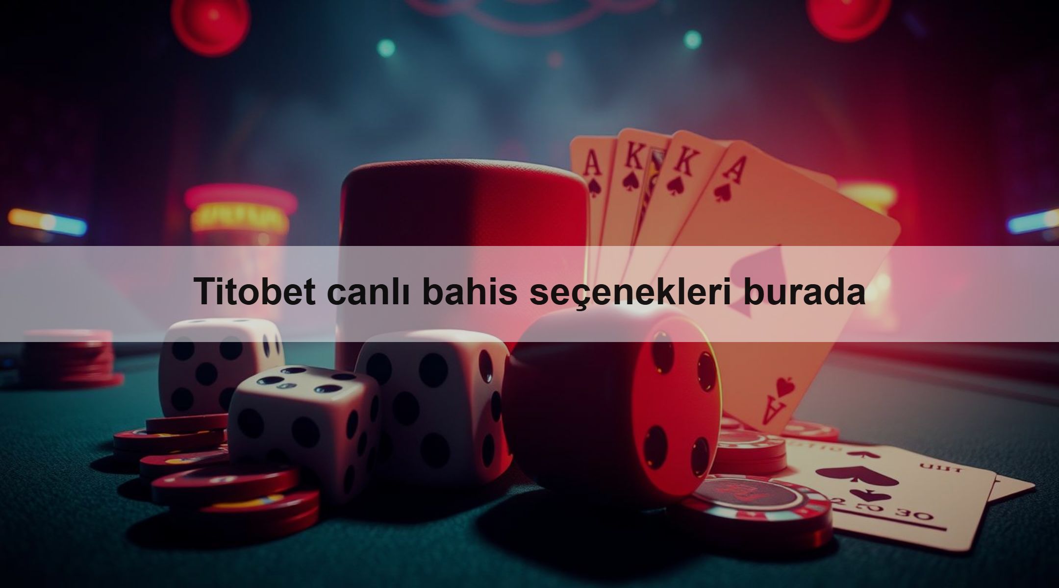 Titobet canlı bahis seçenekleri burada